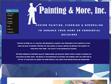 Tablet Screenshot of paintingnmore.com